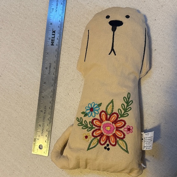 Floral Embroidered Dog -heating pad - Picture 3 of 5